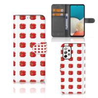 Samsung Galaxy A73 5G | Book Cover | Paprika Red