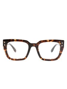 Isabel Marant Eyewear lunettes de soleil à monture d'inspiration wayfarer - Marron