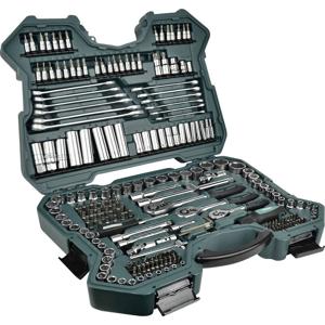 Brüder Mannesmann M98430 Dopsleutelset Metrisch 1/4 (6.3 mm), 3/8 (10 mm), 1/2 (12.5 mm) 215-delig