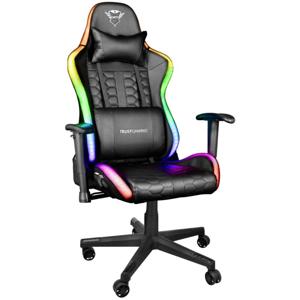 Trust GXT716 RIZZA RGB Gaming stoel Zwart, RGB