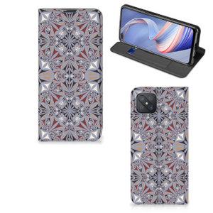 OPPO Reno4 Z 5G Standcase Flower Tiles