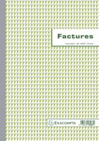 Exacompta facturen, ft 29,7 x 21 cm, dupli, Franstalig Exacompta facturen, ft 29,7 x 21 cm, dupli, Franstalig