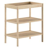 Leen Bakker - Vipack Commode Dino - 95x53x80 Cm - Naturel - Hout - Bruin#Beige