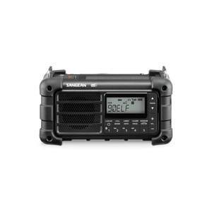 Sangean MMR-99 Outdoorradio DAB+, DAB, VHF (FM) Noodradio, Bluetooth Zonnepaneel, Spatwaterbestendig, Stofdicht Zwart