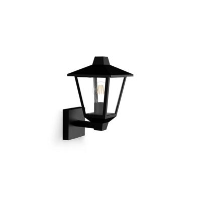 Wandlamp Philips Zwart Aluminium E27