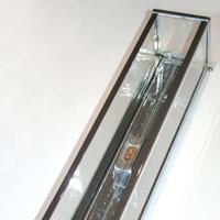 Authentage Wandlampen nostalgischVitrine 1L 111cm - VIS201202