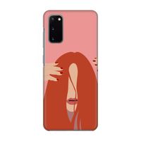 Woke up like this: Volledig geprint Samsung Galaxy S20 Hoesje