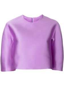 Isabel Sanchis blouse à manches bouffantes - Violet