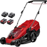 Einhell GE-CM 36/43 Li M Accu-grasmaaier Accu Incl. accu, Incl. oplader, T-greep, Mulchfunctie, In hoogte verstelbare greep met klapfunctie, Uitwerp aan