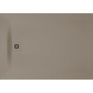 Duravit Sustano Douchebak - 100x140x3cm - Rechthoek - DuraSolid Greige mat 720282640000000