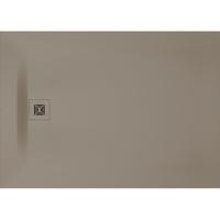 Duravit Sustano Douchebak - 100x140x3cm - Rechthoek - DuraSolid Greige mat 720282640000000