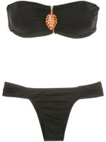 Brigitte bikini bandeau Melissa - Noir