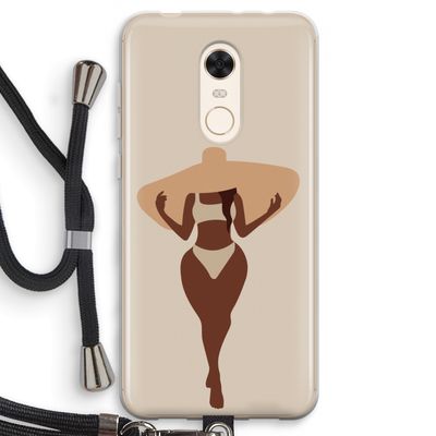 Let's get salty: Xiaomi Redmi 5 Transparant Hoesje met koord
