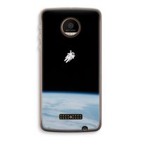 Alone in Space: Motorola Moto Z Force Transparant Hoesje Alone in Space: Motorola Moto Z Force Transparant Hoesje
