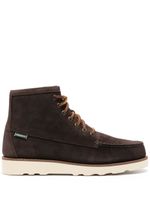 Sebago bottines en daim à lacets - Marron