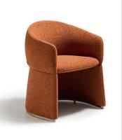 Kave Home Bosca eetkamerstoel chenille Terracotta Kave Home Bosca eetkamerstoel chenille Terracotta