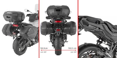 GIVI PX Tech 3 zijkofferhouders voor V37, Motorspecifieke bagage, PX2171