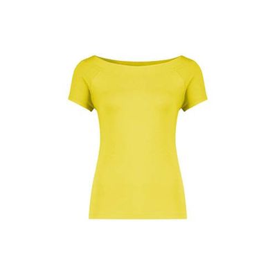 Claudia Sträter top geel