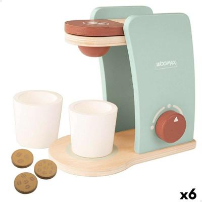 Koffiemachine (speelgoed) Woomax 6 Onderdelen (6 Stuks)