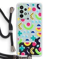 8-bit N°1: Samsung Galaxy A52s 5G Transparant Hoesje met koord