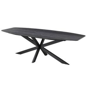 Giga Meubel - Eettafel Deens Ovaal 240cm - Keramisch Grijs - Alicia