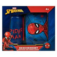 Undercover Broodtrommel en drinkfles spiderman