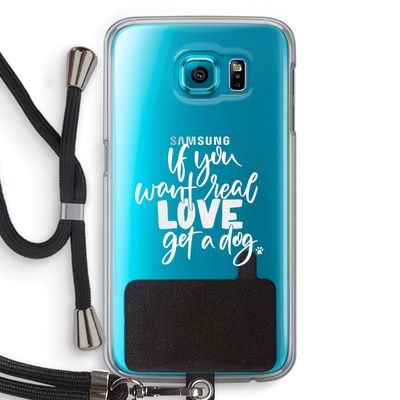 Partner in crime: Samsung Galaxy S6 Transparant Hoesje met koord