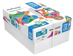 Navigator Universal papier voor inkjetprinter A4 (210x297 mm) 500 vel Wit