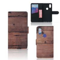 Xiaomi Mi Mix 2s | Book Style Case | Old Wood
