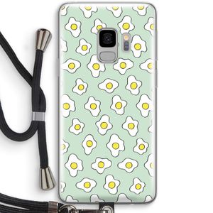 Spiegeleitjes: Samsung Galaxy S9 Transparant Hoesje met koord