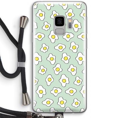 Spiegeleitjes: Samsung Galaxy S9 Transparant Hoesje met koord
