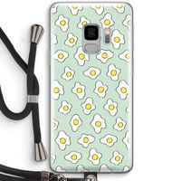 Spiegeleitjes: Samsung Galaxy S9 Transparant Hoesje met koord