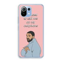 Hotline bling: Xiaomi Mi 11 Lite Transparant Hoesje