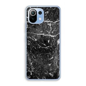Zwart marmer: Xiaomi Mi 11 Lite Transparant Hoesje