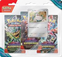 Pokemon TCG Scarlet & Violet Twilight Masquerade Booster 3-Pack - Snorlax
