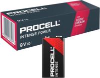 Procell Intense batterijen (10x) - 9V-block 1604 6LR61 Procell Intense batterijen (10x) - 9V-block 1604 6LR61