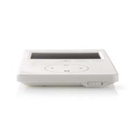 Nedis doorp15cwt deurvideomonitor 4,3" ontgrendelfunctie wit
