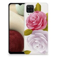 Samsung Galaxy A12 TPU Case Roses - thumbnail