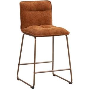 Barkruk Stella - terracotta - Leen Bakker