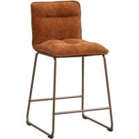 Barkruk Stella - terracotta - Leen Bakker