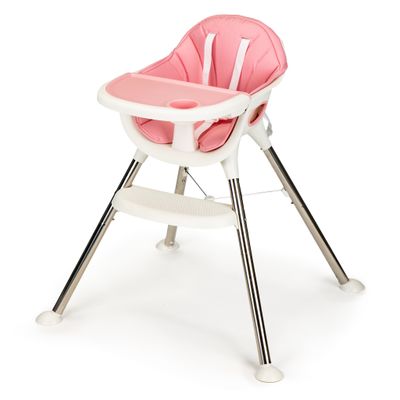 Viking Choice  Kinderstoel - eetstoel - wit met grijs - 72x71x83 cm