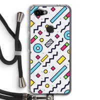 8-bit N°8: Pixel 3a Transparant Hoesje met koord 8-bit N°8: Pixel 3a Transparant Hoesje met koord
