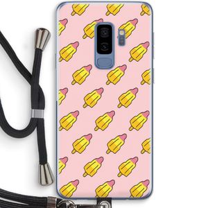 Waterijsjes: Samsung Galaxy S9 Plus Transparant Hoesje met koord