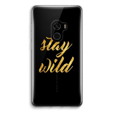 Stay wild: Xiaomi Mi Mix 2 Transparant Hoesje