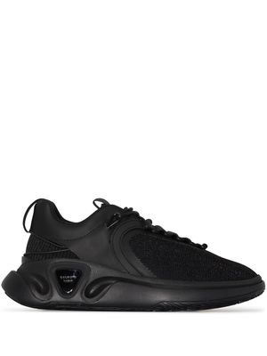 Balmain baskets B-Runner à empiècements en mesh - Noir