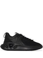Balmain baskets B-Runner à empiècements en mesh - Noir