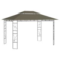 VidaXL Prieel 160 g/m² 4x3x2,7 m taupe