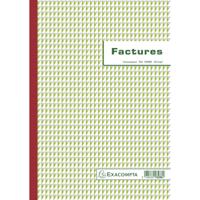 Exacompta facturen, ft 29,7 x 21 cm, tripli, Franstalig