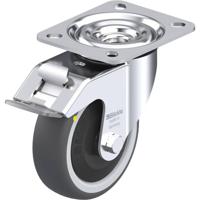 Blickle L-PATH 100KF-FI-ELS Zwenkwiel met rem Wieldiameter: 100 mm Draagvermogen (max.): 130 kg 1 stuk(s)