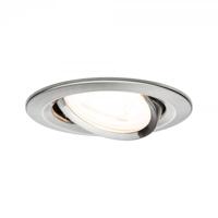 Paulmann 93428 Nova Inbouwlamp LED GU10 6.5 W RVS (geborsteld) - thumbnail